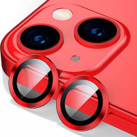 Защитное стекло на камеру iPhone 13 и 13 mini Blueo Armor (PRODUCT) RED